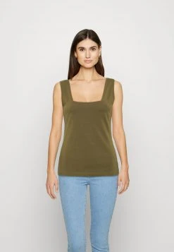 Presupuesto 🔔 Anna Field Top - Khaki, Mujer ⌛