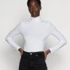 Cupón 😀 Anna Field BASIC ROLL NECK LONG SLEEVES TOP - Camiseta De Manga Larga - White, Mujer ⌛ -Elegancia Femenina Tienda 3f8c7d8a69d545f8bd1ea073c8522efc