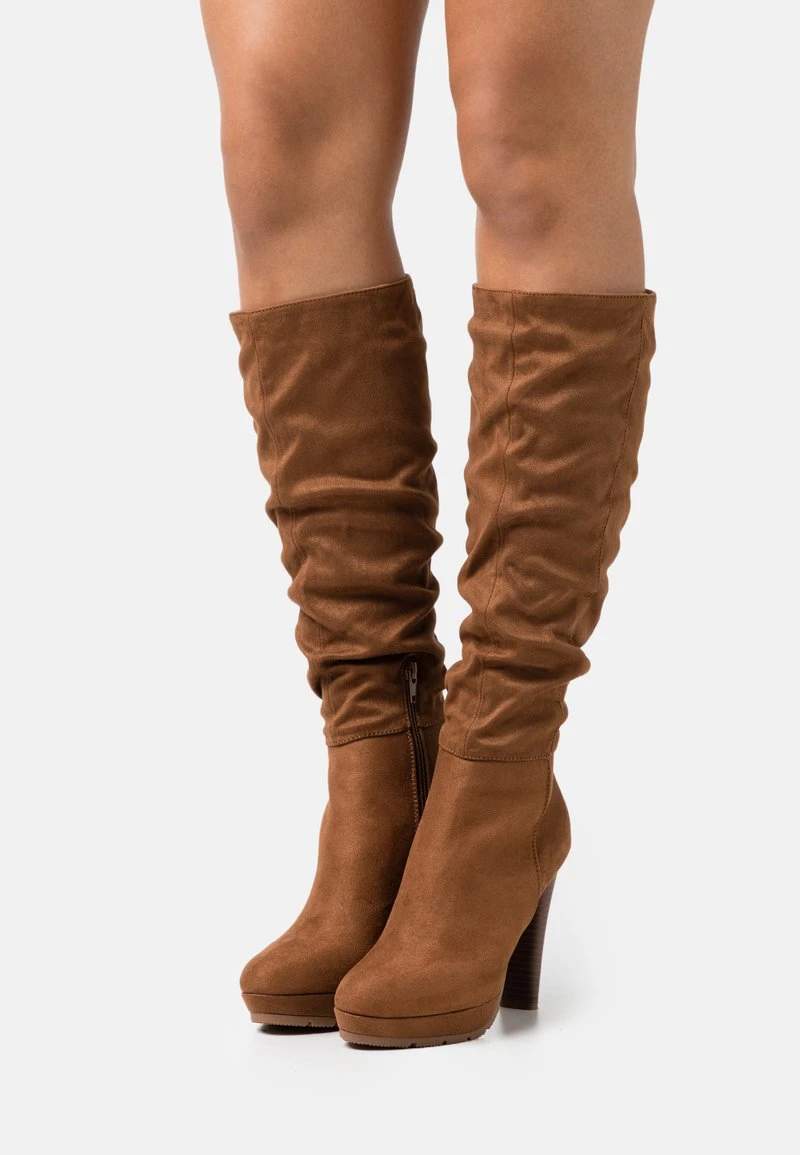 mejor venta 🥰 Anna Field Botas De Tacón - Cognac, Mujer ⌛ 3 mejor venta 🥰 Anna Field Botas De Tacón - Cognac, Mujer ⌛