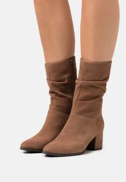 Promoción 😉 Anna Field LEATHER - Botas - Cognac, Mujer 🛒