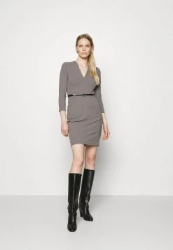 Nuevo ✨ Anna Field Vestido De Tubo - Mottled Dark Grey, Mujer ⌛