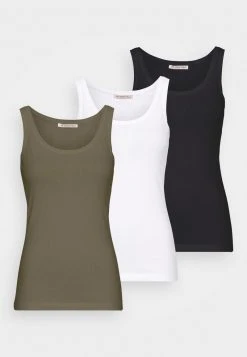 Las mejores reseñas de 💯 Anna Field BASIC TANK 3er Pack - Top - Black/white /khaki, Mujer ✔️ -Elegancia Femenina Tienda 4289b0b1f8034059a3de71ba922c276a