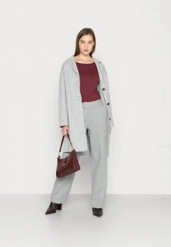 Lo mas barato ⌛ Anna Field 2 PACK - Camiseta De Manga Larga - Dark Red/black, Mujer 👍