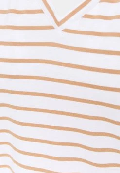 Venta al por mayor 😀 Anna Field Camiseta Estampada - White/camel, Mujer ❤️ -Elegancia Femenina Tienda 475cd611b65c4eb396582335553de714