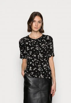 Comprar 🎉 Anna Field Camiseta Estampada - Black, Mujer ⭐