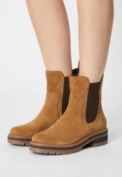 ofertas ⭐ Anna Field LEATHER - Botines - Mustard Yellow, Mujer 🎁