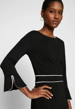 Nuevo ❤️ Anna Field Vestido De Tubo - Black/white, Mujer ✔️ -Elegancia Femenina Tienda 49bf314d56f8479c9c451c7bcaad808f