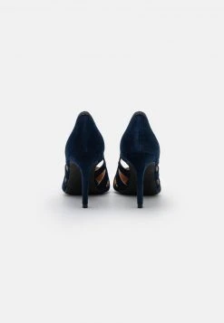 Nuevo 🛒 Anna Field LEATHER - Tacones - Dark Blue, Mujer ⭐ -Elegancia Femenina Tienda 4a9841ea0b4a43caba4c2b36dd85216f