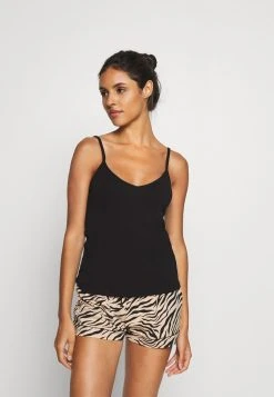 Cupón ⭐ Anna Field SET - Pijama - Black/beige, Mujer 👍