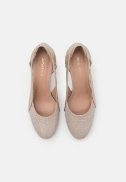 Toma de corriente ❤️ Anna Field Tacones - Gold, Mujer 🎉 -Elegancia Femenina Tienda 4c3b3e6413304164a1aad72327ebdb46