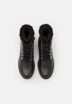 mejor venta ❤️ Anna Field LEATHER - Botines Con Cordones - Black, Mujer 🤩 -Elegancia Femenina Tienda 4d8569bb42664db292a867032193f904