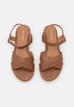 Nuevo 🤩 Anna Field Sandalias Con Plataforma - Cognac, Mujer 🛒 -Elegancia Femenina Tienda 518b0127dfbd4af8ac5dffe17762fc36