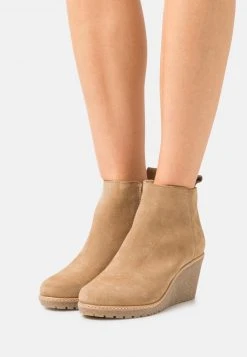 Barato 🧨 Anna Field LEATHER - Botines Bajos - Beige, Mujer 🔥
