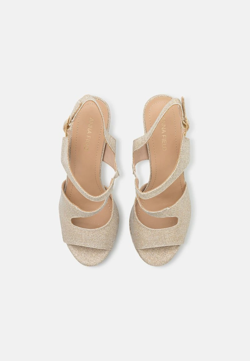 Toma de corriente ✔️ Anna Field 🌟 Sandalias De Tacón - Gold, Mujer 😀 8 Toma de corriente ✔️ Anna Field 🌟 Sandalias De Tacón - Gold, Mujer 😀 - Imagen 6