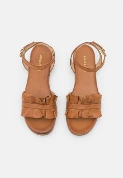 Nuevo 💯 Anna Field LEATHER - 🧨 Sandalias - Cognac, Mujer ⭐ -Elegancia Femenina Tienda 5616cbb6bab74ab995d0886bca41ed76