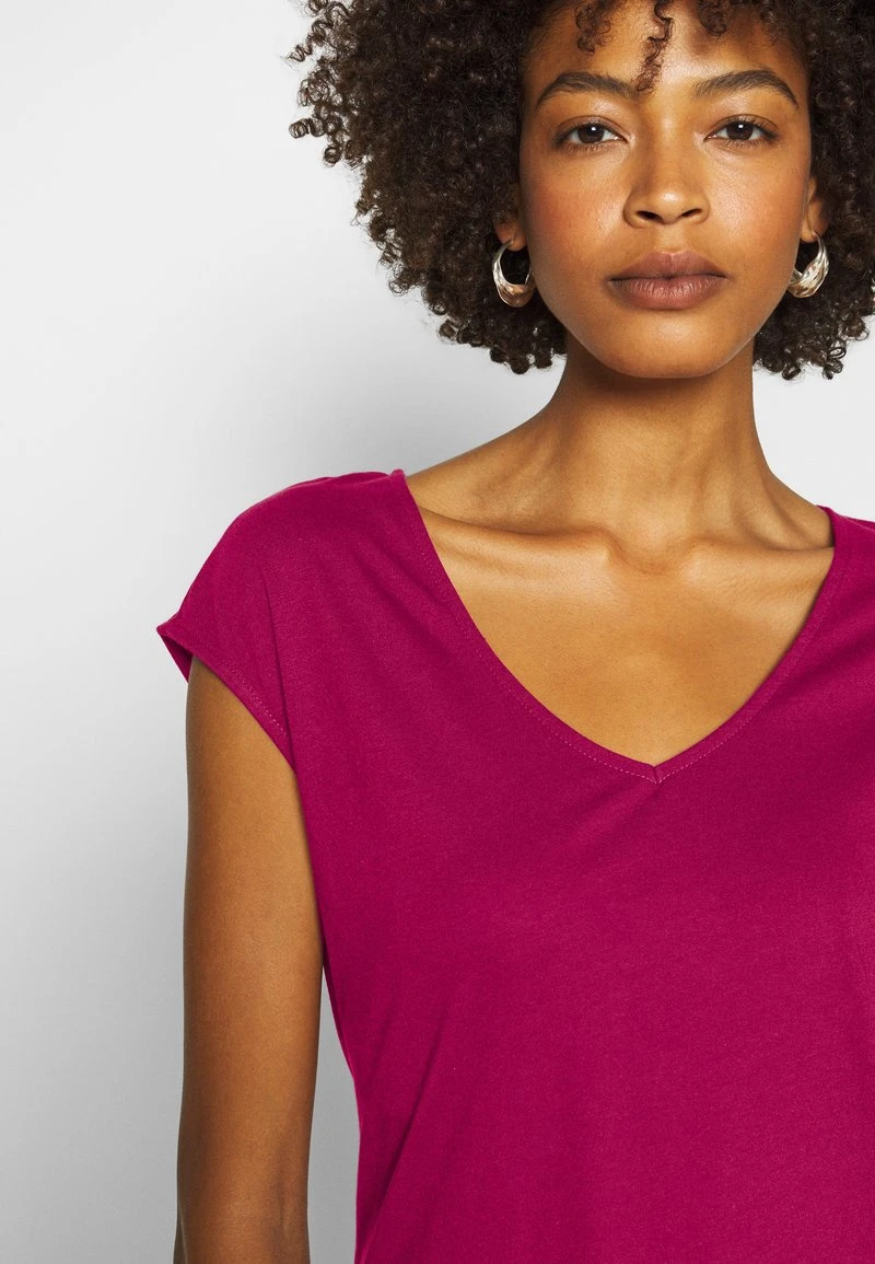 Barato 👍 Anna Field Camiseta Básica - Berry, Mujer 🤩 8 Barato 👍 Anna Field Camiseta Básica - Berry, Mujer 🤩 - Imagen 6