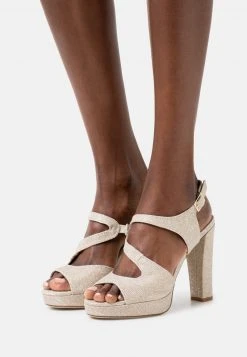 Toma de corriente ✔️ Anna Field 🌟 Sandalias De Tacón - Gold, Mujer 😀