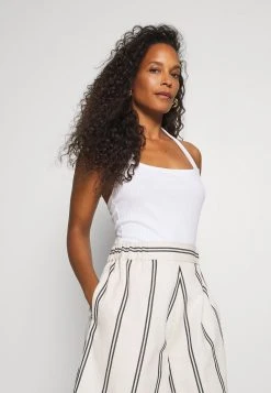 Nuevo 🤩 Anna Field Top - White, Mujer ⭐