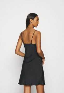 Presupuesto ✨ Anna Field 🤩 HAMMERED SATIN NIGHTIE - Camisón - Black, Mujer ❤️ -Elegancia Femenina Tienda 582eef8b55cc48b49fe9b0e88e2892d9