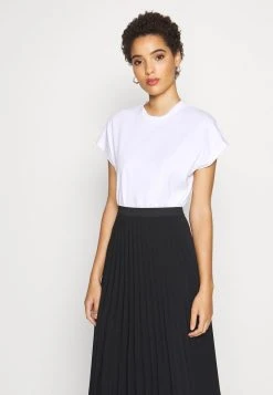 Barato ⭐ Anna Field Camiseta Básica - White, Mujer 🔔