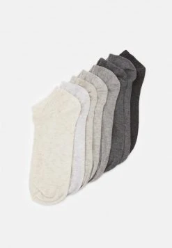 Mejor precio ⌛ Anna Field 8PP SNEAKER SOCKS - Calcetines - Grey, Mujer ⭐