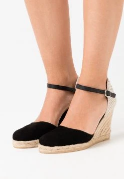 Gran venta 🛒 Anna Field LEATHER - Sandalias De Tacón - Black, Mujer 😍