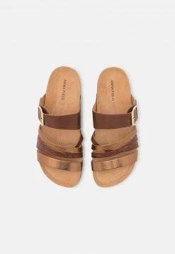 Descuento ✔️ Anna Field 🔔 Sandalias Planas - Cognac, Mujer 😀 -Elegancia Femenina Tienda 5b1d1964832b40da8c5e770de54c5b85