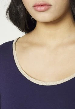 Descuento 😍 Anna Field Camiseta Básica - Dark Blue, Mujer ✔️ -Elegancia Femenina Tienda 5b628952a3f34d85a52f17f87435deb9