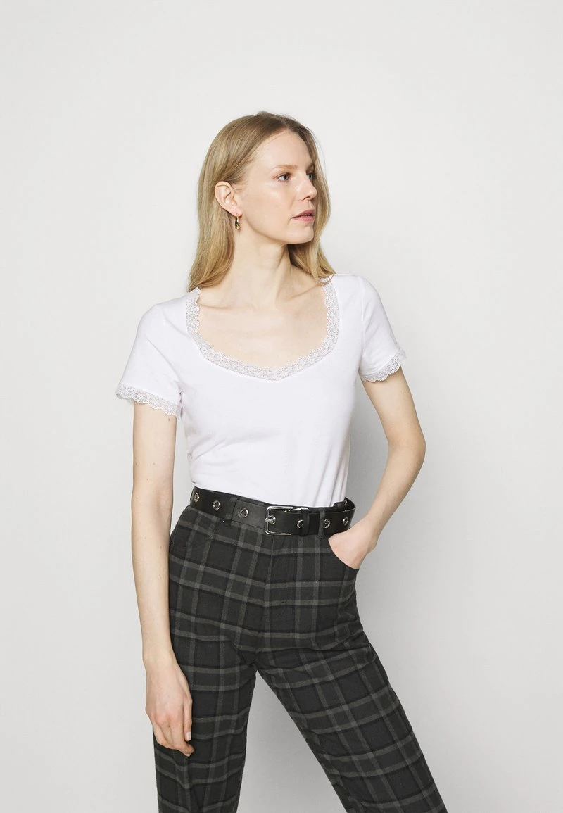 Cupón ⌛ Anna Field Camiseta Básica - White, Mujer 🤩 3 Cupón ⌛ Anna Field Camiseta Básica - White, Mujer 🤩