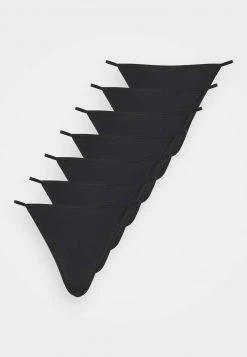 Nuevo ✨ Anna Field 7PP MICRO THONG - Tanga - Black, Mujer 🛒