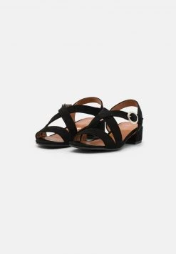 Nuevo ✨ Anna Field LEATHER - Sandalias - Black, Mujer 🎁 -Elegancia Femenina Tienda 5fb83fa106b44d82a04b790070f4e439