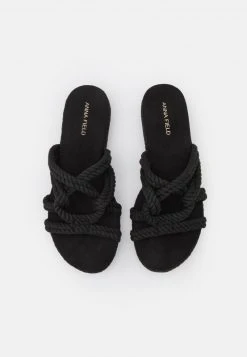 Gran venta ✨ Anna Field ❤️ Sandalias Planas - Black, Mujer ✨ -Elegancia Femenina Tienda 5ff1252c23134e9ca1bc8174868c4216