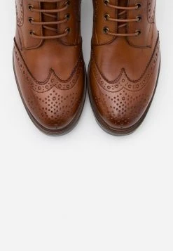 Comprar 🌟 Anna Field LEATHER - Botines Con Cordones - Cognac, Mujer ✔️ -Elegancia Femenina Tienda 626b2c239ab945f88568526f0eda1435