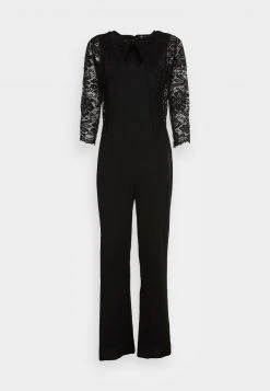 Lo mas barato ✨ Anna Field Occasion SET - Detacheable Lace Top With V Neck Sleeveless Jumpsuit - Mono - Black, Mujer ❤️ -Elegancia Femenina Tienda 65074ba1fa644d569bd3c5361b1d8661