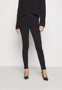 Cupón 😍 Anna Field Vaqueros Slim Fit - Black Denim, Mujer 🔔