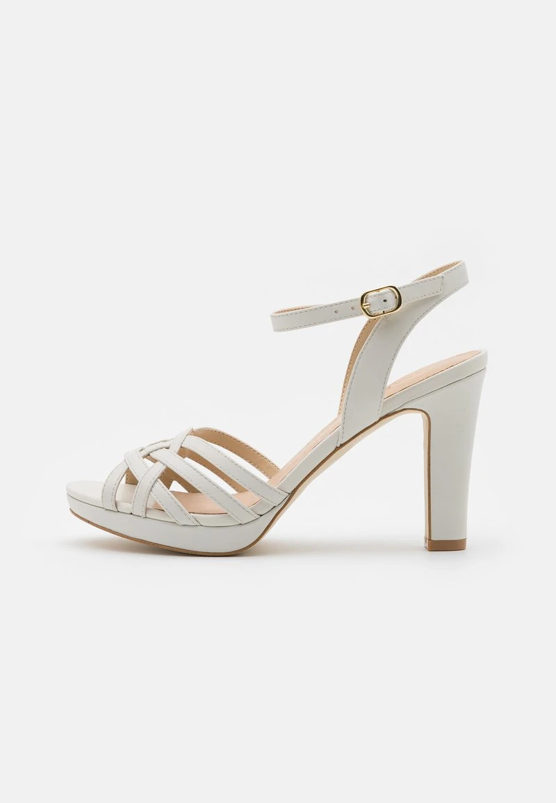 mejor venta 🥰 Anna Field LEATHER - Sandalias De Tacón - White, Mujer 😉 4 mejor venta 🥰 Anna Field LEATHER - Sandalias De Tacón - White, Mujer 😉 - Imagen 2
