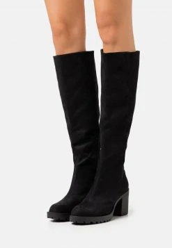 Toma de corriente ⌛ Anna Field Botas Mosqueteras - Black, Mujer ⌛