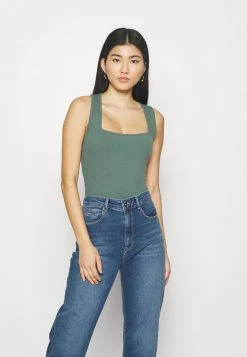 Nuevo ⭐ Anna Field Top - Green, Mujer 🔔