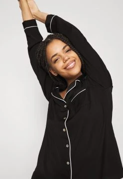 Lo mas barato ✔️ Anna Field AMANDA LONG PJ SET - Pijama - Black, Mujer ✨ -Elegancia Femenina Tienda 6f01e5c64ada476aa31aeee31b292f8d