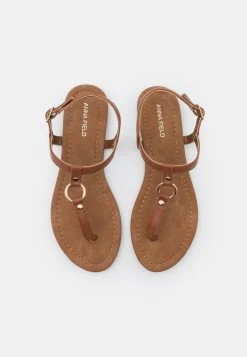 Descuento ✨ Anna Field 🛒 Sandalias De Dedo - Cognac, Mujer 🔥 -Elegancia Femenina Tienda 6f9309ada60d4fddb558e728775ac032