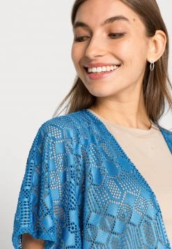 Lo mas barato ❤️ Anna Field Poncho - Blue, Mujer ✔️ -Elegancia Femenina Tienda 71e30ca12933452991661bfa413875dc