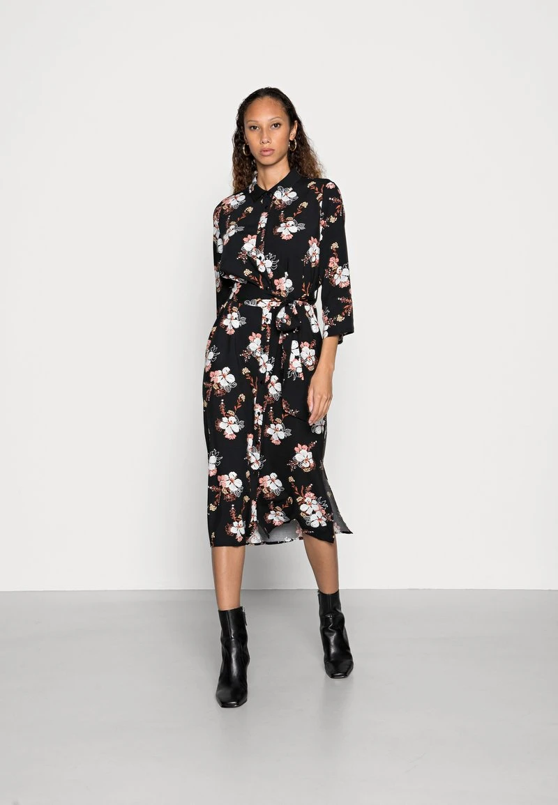 Descuento 😉 Anna Field Vestido Camisero - Black/white, Mujer ✨ 3 Descuento 😉 Anna Field Vestido Camisero - Black/white, Mujer ✨