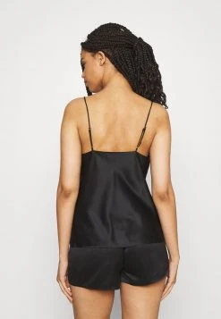 Presupuesto ⌛ Anna Field SIMPLE SATIN SHORT SET - Pijama - Black, Mujer ❤️ -Elegancia Femenina Tienda 722ca56a9ee2439f909f606ecf6a7ffe