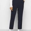 Gran venta 🥰 Anna Field BASIC BUSSINESS PANTS - Pantalones - Dark Blue, Mujer 👏