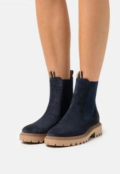 Mejor trato ❤️ Anna Field LEATHER - Botines - Dark Blue, Mujer 🧨