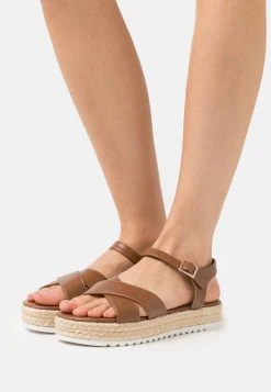 Nuevo 🤩 Anna Field Sandalias Con Plataforma - Cognac, Mujer 🛒