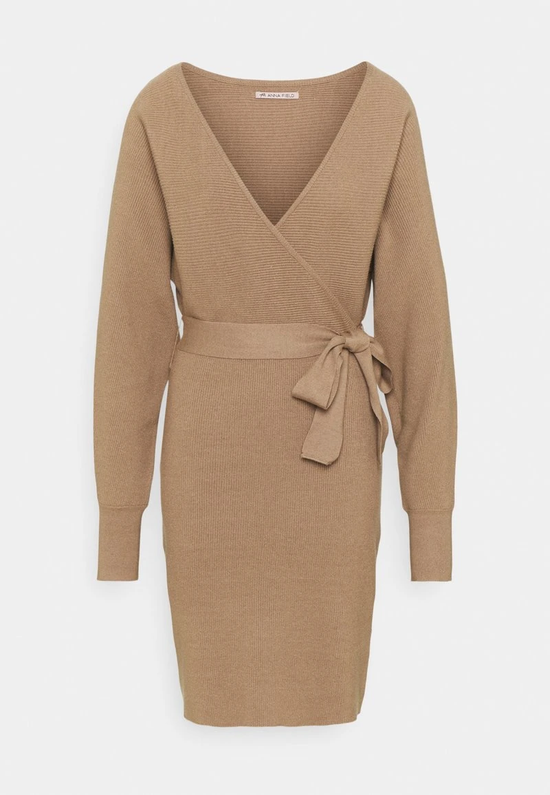 Venta al por mayor 😀 Anna Field Vestido De Punto - Mottled Dark Brown, Mujer 🔔 8 Venta al por mayor 😀 Anna Field Vestido De Punto - Mottled Dark Brown, Mujer 🔔 - Imagen 6