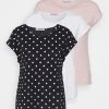 Cupón 😍 Anna Field 3 PACK - Camiseta Estampada - Light Pink/black/white, Mujer 👍 2 Cupón 😍 Anna Field 3 PACK - Camiseta Estampada - Light Pink/black/white, Mujer 👍 -Elegancia Femenina Tienda 79db25e9324742bbb2660b4b0d25af75