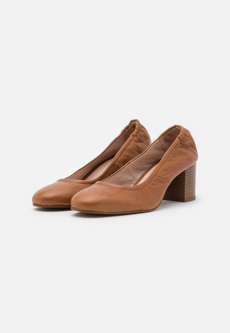 Toma de corriente 👏 Anna Field LEATHER - Tacones - Cognac, Mujer ⌛ 5 Toma de corriente 👏 Anna Field LEATHER - Tacones - Cognac, Mujer ⌛ - Imagen 3