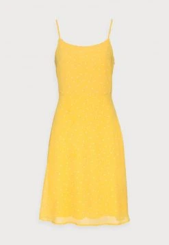 Descuento 👏 Anna Field STRAPPA FIT AND FLARE - Vestido Informal - Yellow, White, Mujer 💯 -Elegancia Femenina Tienda 7a6b7fad2c184d8fb2a2c7eca8ac5256